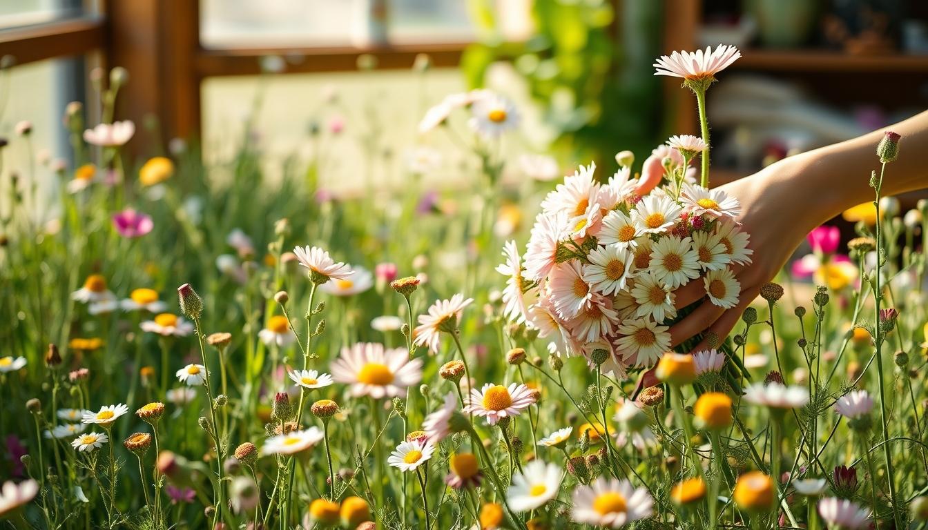Seasonal flower arrangements
